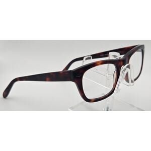 Anglo American Optical Knebworth Eyeglasses Tortoise 47-22 Made in England K7